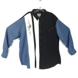 Express Rider western button down shirt 3xl